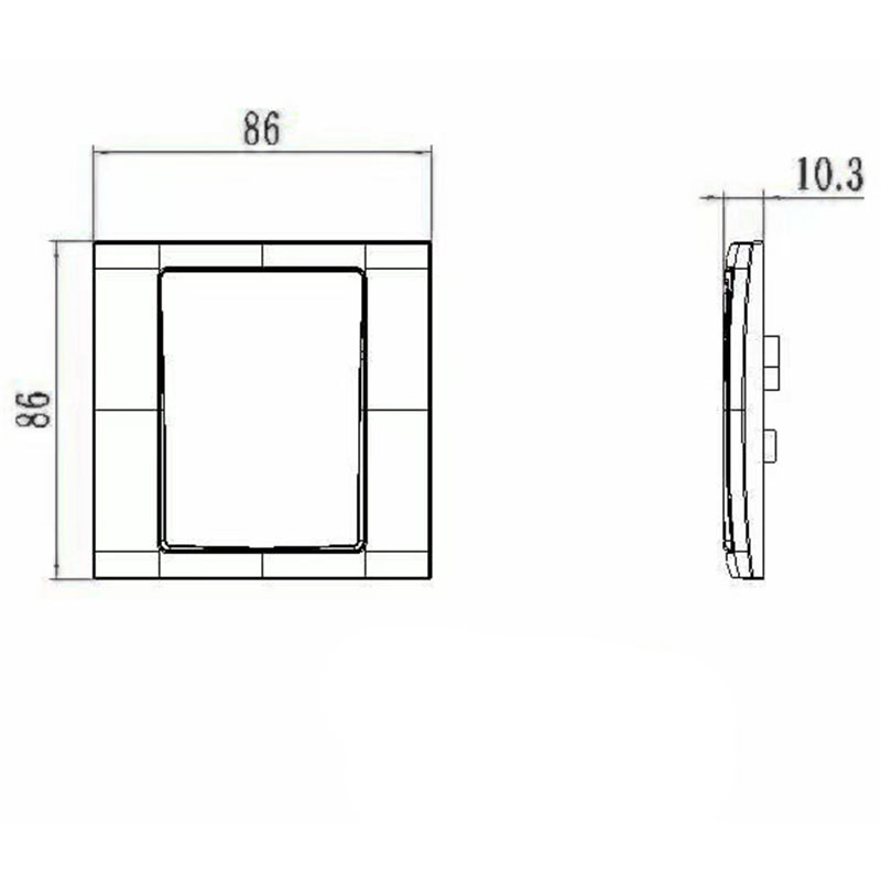 Ổ Cắm Điện Thoại 1 Gang Kèm Ổ Cắm Vệ Tinh 1 Gang HK6879S